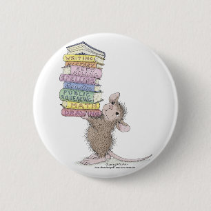 House-Mouse Design® - Pins Ronde Button 5,7 Cm