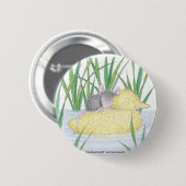 House-Mouse Design® - Pins Ronde Button 5,7 Cm (Voorkant /achterkant)