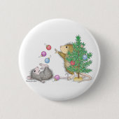 House-Mouse Design® - Pins Ronde Button 5,7 Cm (Voorkant)