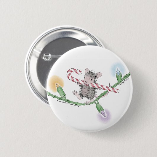 House-Mouse Design® - Pins Ronde Button 5,7 Cm (Voorkant /achterkant)