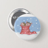 House-Mouse Design® - Pins Ronde Button 5,7 Cm (Voorkant /achterkant)