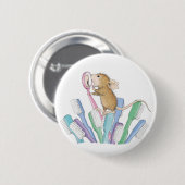 House-Mouse Design® - Pins Ronde Button 5,7 Cm (Voorkant /achterkant)