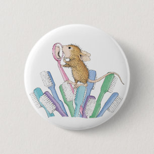 House-Mouse Design® - Pins Ronde Button 5,7 Cm