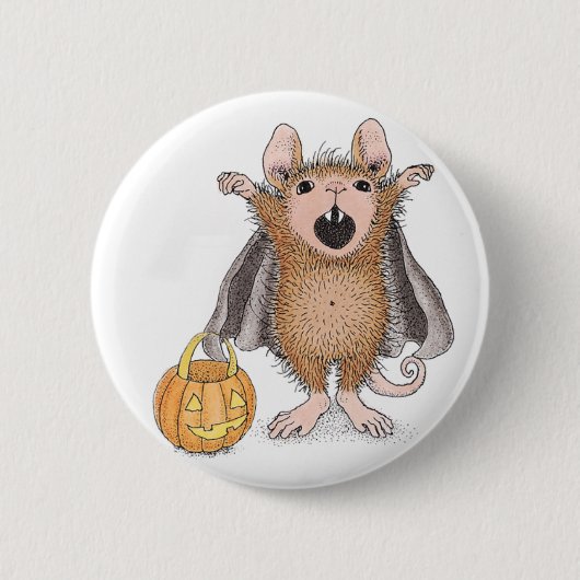 House-Mouse Design® - Pins Ronde Button 5,7 Cm (Voorkant)