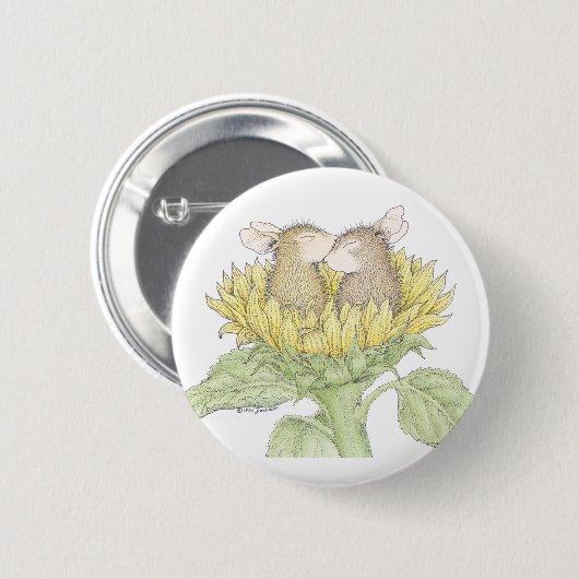 House-Mouse Design® - Pins Ronde Button 5,7 Cm (Voorkant /achterkant)