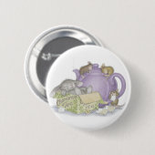 House-Mouse Design® - Pins Ronde Button 5,7 Cm (Voorkant /achterkant)