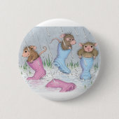 House-Mouse Design® - Pins Ronde Button 5,7 Cm (Voorkant)