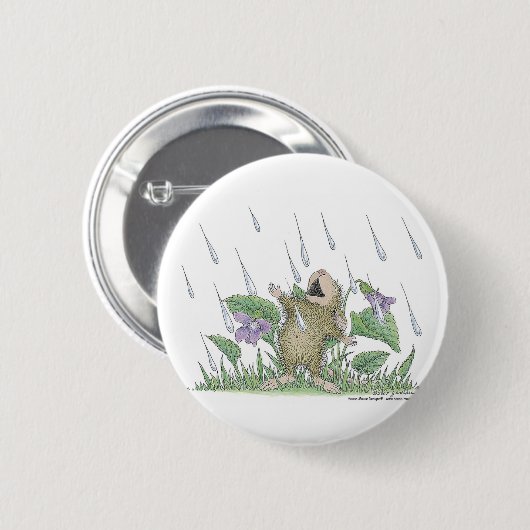 House-Mouse Design® - Pins Ronde Button 5,7 Cm (Voorkant /achterkant)