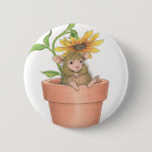 House-Mouse Design® - Pins Ronde Button 5,7 Cm (Voorkant)