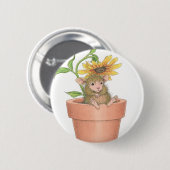 House-Mouse Design® - Pins Ronde Button 5,7 Cm (Voorkant /achterkant)