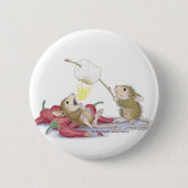 House-Mouse Design® - Pins Ronde Button 5,7 Cm (Voorkant)