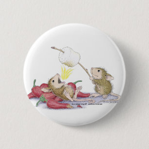 House-Mouse Design® - Pins Ronde Button 5,7 Cm