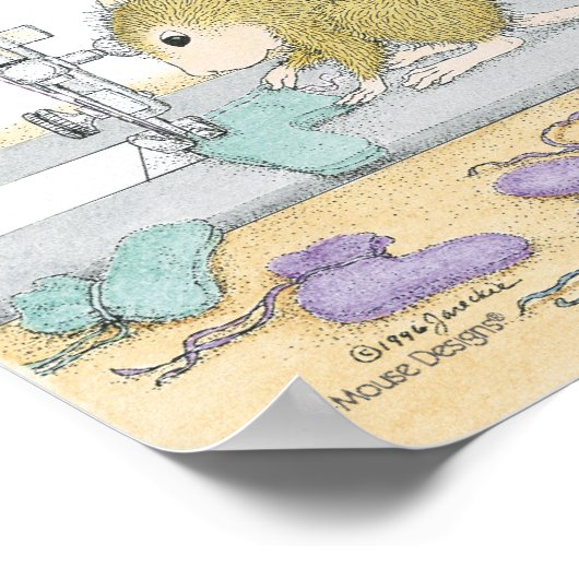 House-Mouse Design® - Poster voor naaiwerk (Hoek)