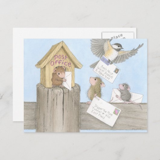 House-Mouse Design® - Postkaarten (Voorkant / Achterkant)