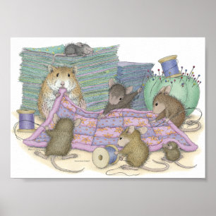 House-Mouse Design® - Quilting Guild Poster