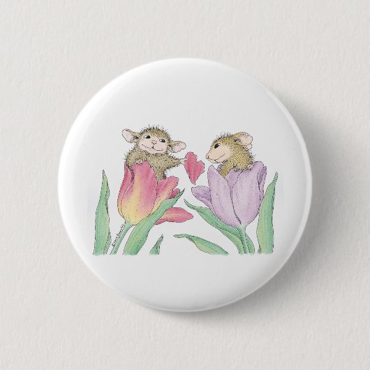 House-Mouse Design® - Ronde Button 5,7 Cm (Voorkant)