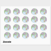 House-Mouse Design® - Ronde Sticker (Vel)