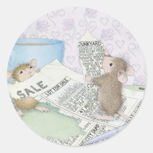 House-Mouse Design® - Ronde Sticker