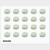 House-Mouse Design® - Ronde Sticker (Vel)