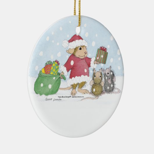 House-Mouse Design® - siervoorwerpen Keramisch Ornament (Rechts)