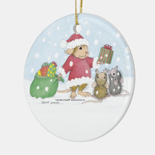 House-Mouse Design® - siervoorwerpen Keramisch Ornament (Links)