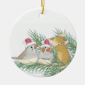 House-Mouse Design® - siervoorwerpen Keramisch Ornament (Voorkant)
