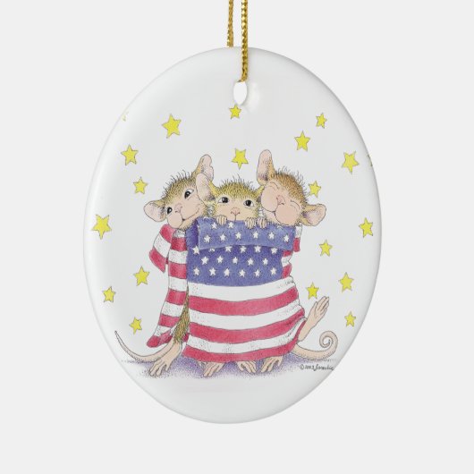 House-Mouse Design® - siervoorwerpen Keramisch Ornament (Rechts)