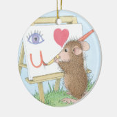 House-Mouse Design® - siervoorwerpen Keramisch Ornament (Links)
