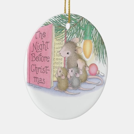 House-Mouse Design® - siervoorwerpen Keramisch Ornament (Rechts)