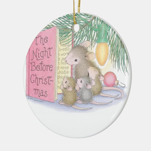 House-Mouse Design® - siervoorwerpen Keramisch Ornament (Links)