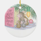 House-Mouse Design® - siervoorwerpen Keramisch Ornament (Achterkant)