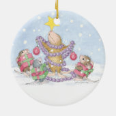 House-Mouse Design® - siervoorwerpen Keramisch Ornament (Achterkant)