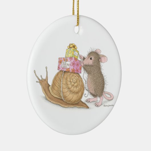 House-Mouse Design® - siervoorwerpen Keramisch Ornament (Rechts)