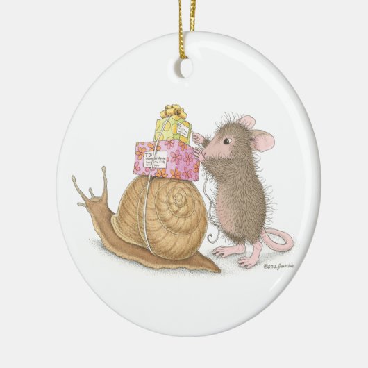 House-Mouse Design® - siervoorwerpen Keramisch Ornament (Links)