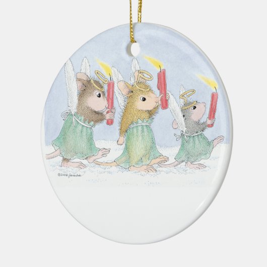 House-Mouse Design® - siervoorwerpen Keramisch Ornament (Links)