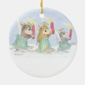 House-Mouse Design® - siervoorwerpen Keramisch Ornament (Achterkant)