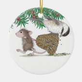 House-Mouse Design® - siervoorwerpen Keramisch Ornament (Voorkant)