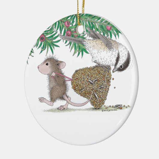 House-Mouse Design® - siervoorwerpen Keramisch Ornament (Links)