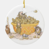 House-Mouse Design® - siervoorwerpen Keramisch Ornament (Achterkant)