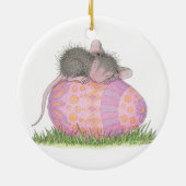 House-Mouse Design® - siervoorwerpen Keramisch Ornament (Achterkant)
