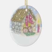 House-Mouse Design® - siervoorwerpen Keramisch Ornament (Rechts)