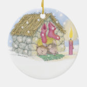 House-Mouse Design® - siervoorwerpen Keramisch Ornament (Achterkant)