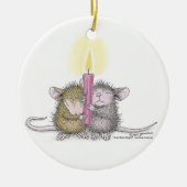 House-Mouse Design® - siervoorwerpen Keramisch Ornament (Voorkant)
