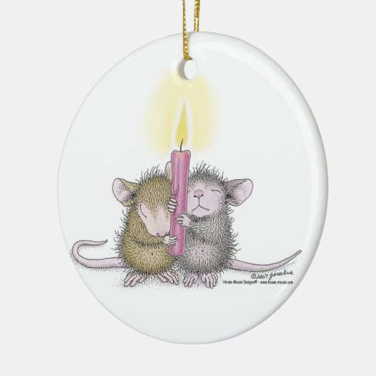 House-Mouse Design® - siervoorwerpen Keramisch Ornament (Links)