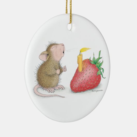 House-Mouse Design® - siervoorwerpen Keramisch Ornament (Rechts)