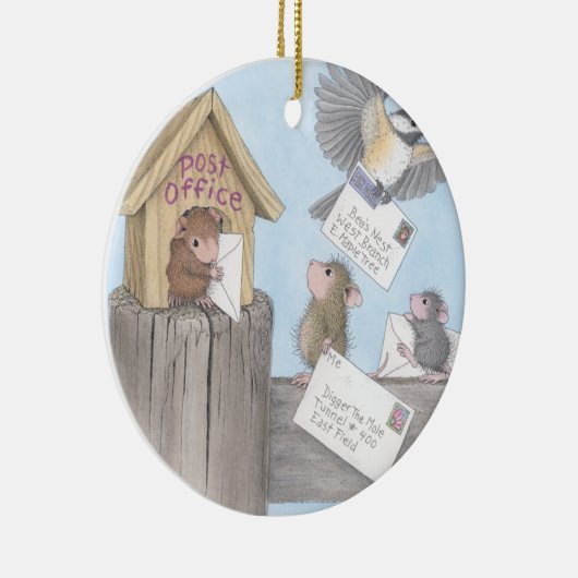 House-Mouse Design® - siervoorwerpen Keramisch Ornament (Rechts)