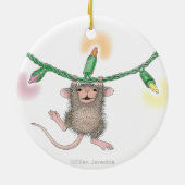 House-Mouse Design® - siervoorwerpen Keramisch Ornament (Achterkant)