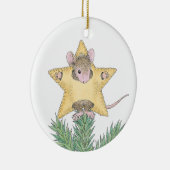 House-Mouse Design® - siervoorwerpen Keramisch Ornament (Rechts)