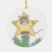 House-Mouse Design® - siervoorwerpen Keramisch Ornament (Voorkant)