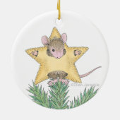 House-Mouse Design® - siervoorwerpen Keramisch Ornament (Achterkant)